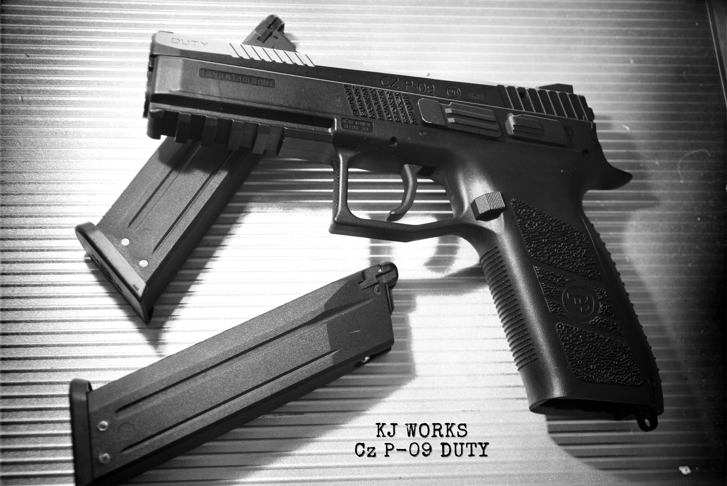 エアガンレビュー「KJ WORKS Cz P-09」｜サバゲーアーカイブ