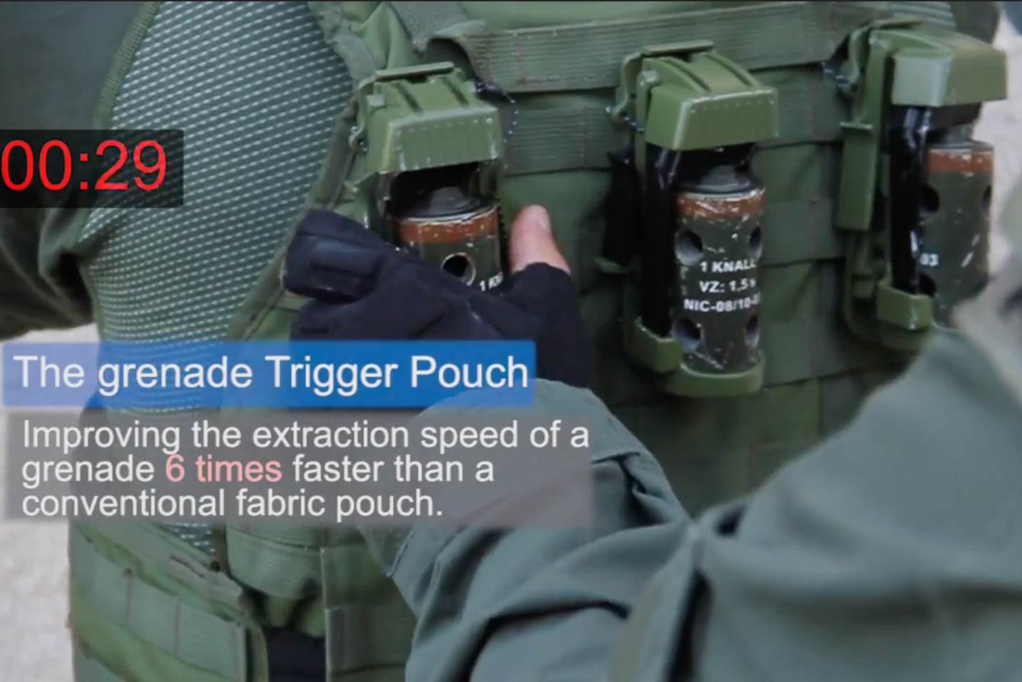 グレネードポーチの新しい形「Trigger Pouch」！ これを使えば片手で