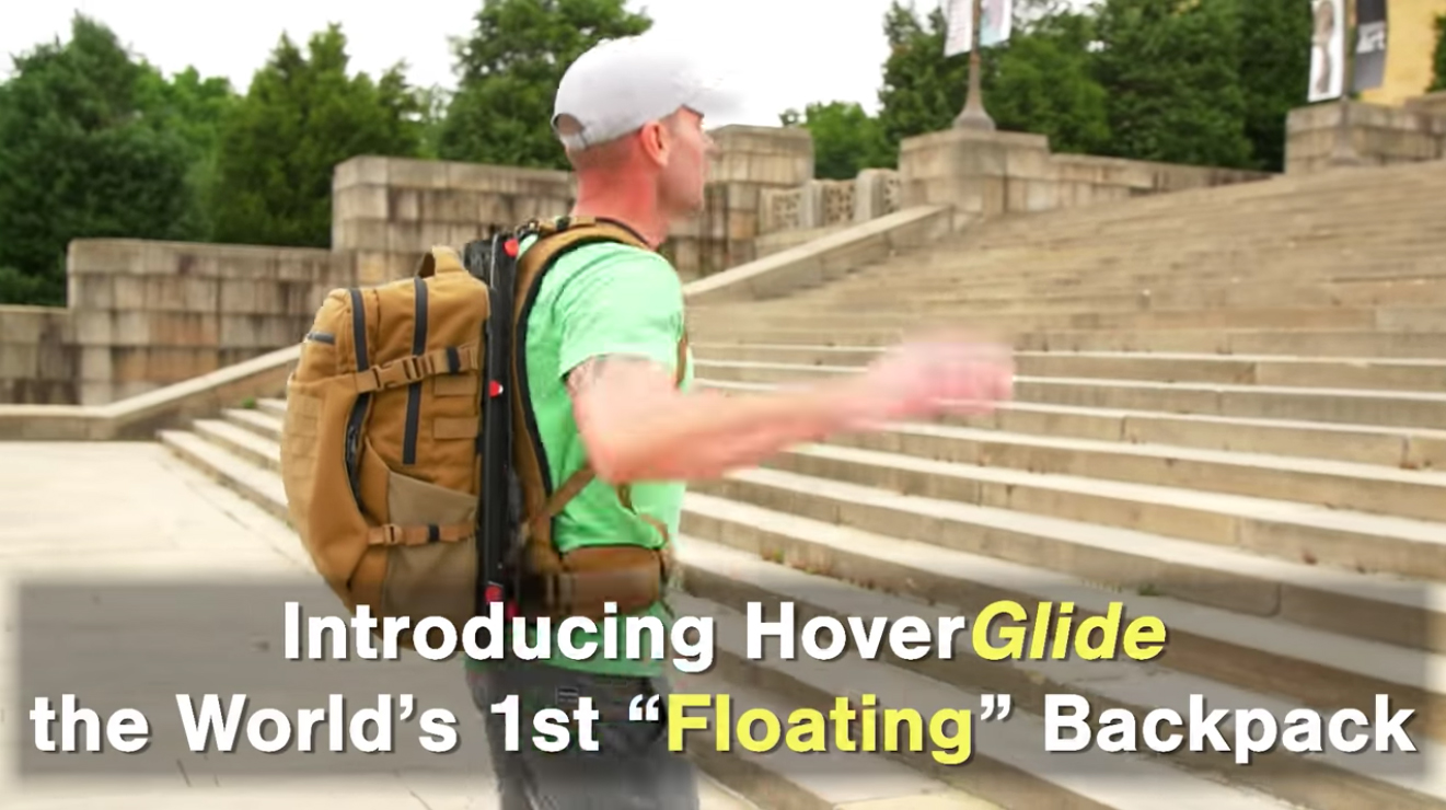衝撃を吸収してくれるバックパック「HoverGlide」！重い荷物も楽々スムーズ！｜サバゲーアーカイブ